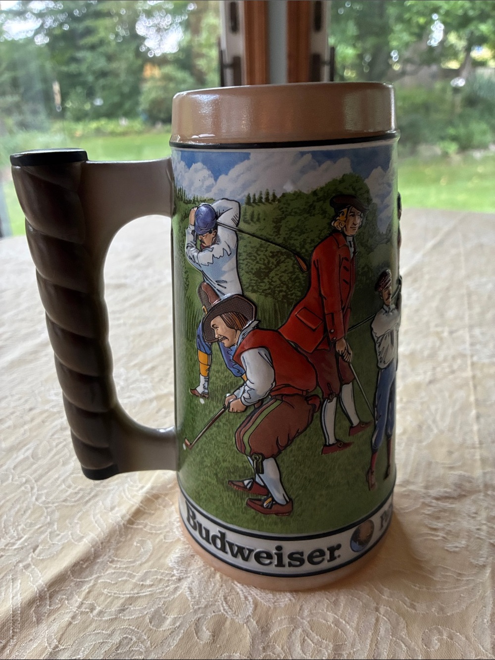 Budweiser Golf Stein  “Par for the Course”